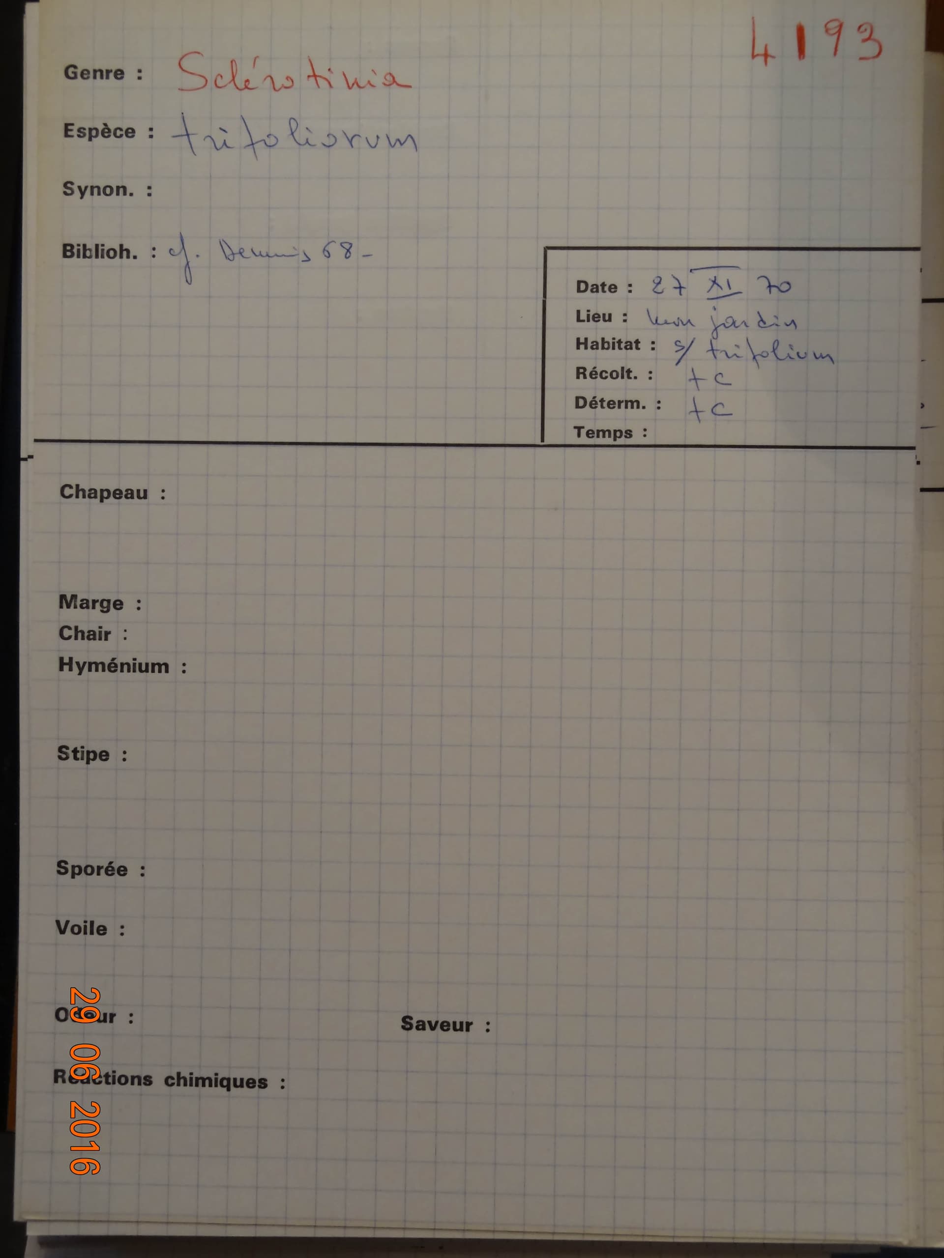 Plaga de MAL DEL CUELLO DE LA ALFALFA, SCLEROTINIA TRIFOLIORUM
